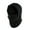 Black, variant on Baberdicy Ski Mask Face Mask Winter Outdoor Riding Windproof Fleece Hood Mask Thick Warm Snow Cap Mask Eye Mask Navy