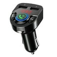 thumbnail image 3 of Reproductor MP3 con tarjeta de memoria y manos libres Bluetooth FM G32 de 12-24 V, A2DP, accesorio para coche, color negro, 3 of 13
