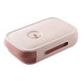 thumbnail image 1 of 1 caja de almacenamiento de huevos para congelador, organizador de huevos, contenedor de almacenamiento tipo cajón con tapa., 1 of 6