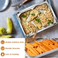 thumbnail image 4 of Bandeja para Horno Tostador E-far de Acero Inoxidable 26.7x21 cm, 4 of 7
