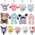thumbnail image 2 of Sanrio-Llavero de peluche de Hello Kitty para niñas, muñeco de Anime Kuromi, colgante de bolso Kawaii, regalo de juguete Fivean unisex, 2 of 2