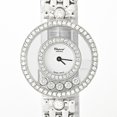 thumbnail image 1 of Pre-Owned Chopard Happy Diamonds 20 3957 K18WG Diamond Quartz Watch 250126 (Good), 1 of 9