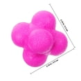 thumbnail image 2 of unbranded 1Set Agility Training Ball Tpr Purple for Reflex Training 7.00X7.00X7.00CM, 2 of 5