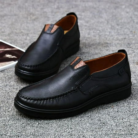

Wuffmeow Men s Business Casual Shoes Breathable Soft Single Shoes