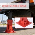 thumbnail image 2 of 22 Ton Heavy-Duty Pin Lock Jack Stands Set of 2, Quick-Adjust Height, 13-19.68 Inch Adjustable Professional Garage Equipment for Supporting Trucks, RVs, Trailers & Automotive Vehicles, 2 of 6