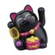 thumbnail image 5 of Colección de figuras de gato de dibujos animados con brazo que agita, adorno Feng Shui para oficina Negro, 5 of 9