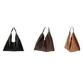 thumbnail image 4 of maskred PU multifunctional Travel Tote Bag Carry Essentials In Style And Soft Handle Handle Feels Comfortable brown 1Set, 4 of 6
