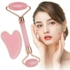 Resin Roller Gua Sha Face Roller Facial Beauty Roller Skin Care Tools Quartz Massager
