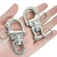 thumbnail image 6 of Swivel Eye Snap Shackles Quick Release Locking Bail Stainle Steel for Sailboat Yacht Halyard Rigging Sailing Rings Type, 6 of 10
