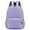 Light Purple, variant on gcong Lightweight School Backpack For Travel Study Everyday Use Comfortable Bookbag With Design Wine