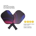 thumbnail image 4 of Paddleball Paddles Juego de 2, Pickleball Pickleball Pickleball Protective para atrenamiento para Jugadores Experimentados para Jugadores experimentados, 4 of 7