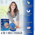 thumbnail image 4 of Moldable dental night guards for grinding teeth, 8pcs mouth guard for clenching at night, 4 of 5
