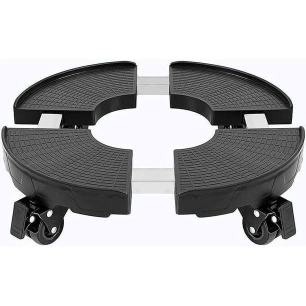 Base para Maceta con Ruedas Soporte para Plantas Rodante Ajustable 40.1-51.8 cm, Capacidad, Porta Macetas y Base Maceta para Interior y Exterior
