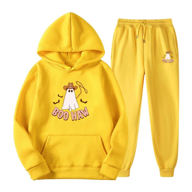 Puntoco Conjuntos de salón de manga de gran tamaño con estampado informal a la moda para mujer, tops y pantalones casuales, trajes de 2 piezas, liquidación Puntoco Puntoco-5179