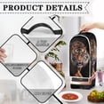 thumbnail image 4 of HELLHERO Mixer Cover 1pc Tiger Pattern Christmas Coffee Machine Dust Cover, 4 of 6