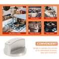 thumbnail image 2 of 15 Pcs  Stainless Steel Gas Stove Knob Cooktop Surface Burner Control Knobs Replacement, 2 of 6