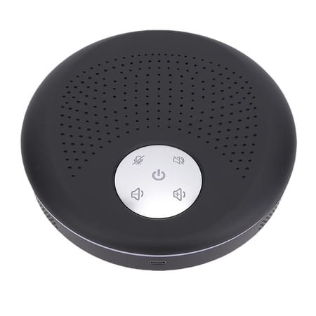YAHHU S2021U USB Conference Speaker and Microphone 360 Degree Voice Pickup Noise Reduction Omnidirectional Conference Speakerphone for Meetings (8.27 inches / 21.0 cm)