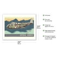 thumbnail image 2 of Empire Flying Boats Aircraft - Imperial Airways - Vintage Airline Travel Poster by Harold McCready c.1937 - Fine Art Matte Paper Print (Unframed) 20x26in, 2 of 4