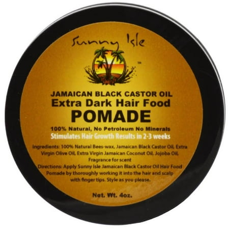 Sunny Isle Jamaican Black Castor Oil Extra Dark Hair Food Pomade 4