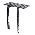 thumbnail image 5 of OUNONA TV Box Holder Punchfree Router Rack Router Storage Black Rack, 5 of 8