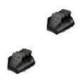 thumbnail image 4 of Eigraketly 4 piezas Skate Toe Cap Roller Protectores Caps Portable Deportes al aire libre Patinaje Protección Gym Guards Niños Negro Negro 2piezas, 4 of 6
