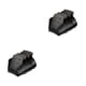thumbnail image 2 of Eigraketly 4 Uds. De puntera de patín, protectores de rodillos de cuero, tapas portátiles reutilizables para deportes al aire libre, protectores Negro 2piezas, 2 of 6