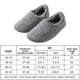 thumbnail image 2 of Pantuflas de felpa para mujer, zapatillas de casa para dormitorio, pantuflas mocasines de forro polar rizado, pantuflas antideslizantes para casa, pantuflas peludas para interior y exterior, 2 of 9