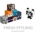 thumbnail image 4 of Minecraft Mob Head Minis Action Figures, Video Game Character Figure, 4 of 7