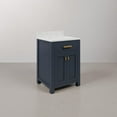thumbnail image 2 of Water Creation Madison 30" Hardwood Single Bathroom Vanity in Blue & Gold, 2 of 5