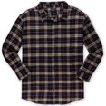 thumbnail image 1 of Croft&Barrow - Camisa de franela con botones para hombre, color rojo, 4X grande, 1 of 1