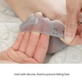 thumbnail image 4 of Hehanda 6 Pairs of Non-Slip Silicone Five-Finger Socks Summer Shallow Mouth Boat Socks Women's Invisible Silk Socks, 4 of 6