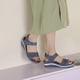 thumbnail image 4 of Sandalias transpirables de color sólido para mujer, zapatos de cuña de esponja de masaje Retro ligeros de gran tamaño para mujer Wmkox8yii nm4873, 4 of 9