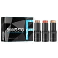 thumbnail image 2 of Dvkptbk Contouring stick High Gloss Powder Blusher Repair Stick 3-piece Set Box Facial High Gloss Stick Powder Blusher Cream Makeup Set, 2 of 9