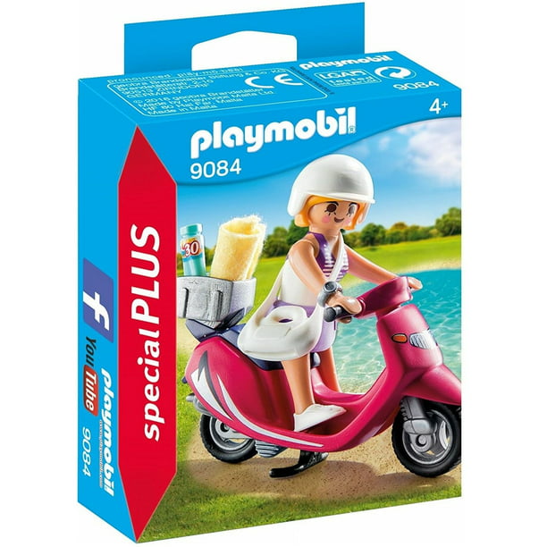 Beachgoer with Scooter Plus - Play Set by Playmobil (9084) - Walmart.com