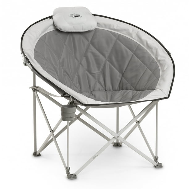 Core Equipment Padded Round Chair Com Core Equipment Padded Round Chair, Round Folding Chairs