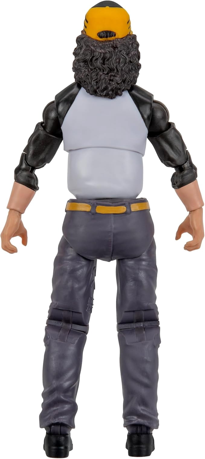 Stranger Things Dustin Upside Down Collector Figure - 6 inch Highly Detailed Figure with Soft Good Clothing and Unique Accessories