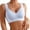 Light Blue, variant on Sports Bras Medium Support Bra Women's Front Closure Floral Lace Bra Comfortable Support Underwire T Shirt Bralette Soft Wireless Everyday Wear