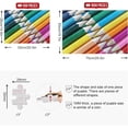 thumbnail image 3 of Colored Pencils Jigsaw Puzzle 500 Pieces Wooden Jigsaw Puzzles for Adults, Fun Challenging Brain Exercise Family Game Creative Gift for Friends Parents Grandparents, 3 of 7
