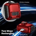 thumbnail image 5 of Getino Compatible with Apple AirPods 4 & AirPods Pro 3 Case Cover with Phone Stand, Magnetic Lock & Cleaning Kit, 5 of 9