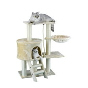 Go Pet Club F38 38 in. Beige Cat Tree Condo Furniture