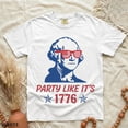 thumbnail image 3 of USA 250th Anniversary Shirt, George Washington Shirt, 4th of July Shirt, American Flag USA Shirt, Party Like It's 1776 Shirt, 3 of 5