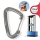thumbnail image 2 of Carabinador Servicio Pesado 25kn Capeta Alambre Cargado Resorte (gris), 2 of 9