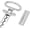 Silver, variant on Two Prong Wine Opener, Portable Cork Screw for Home Dining Room Hotel Wine Cork Opener for Older and Fragile Wine Corks (Silver)