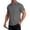 Gray -CX30, variant on Men Wrinkle Free Quick Dry Shirts 2026 Summer Button Short Sleeve Casual Button Down Work Hiking Dress Shirts White L
