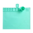 thumbnail image 3 of KLKCMS Silicone Craft Mat Nonslip Counter Mat Silicone Art Mat Countertop Protector Green, 3 of 9
