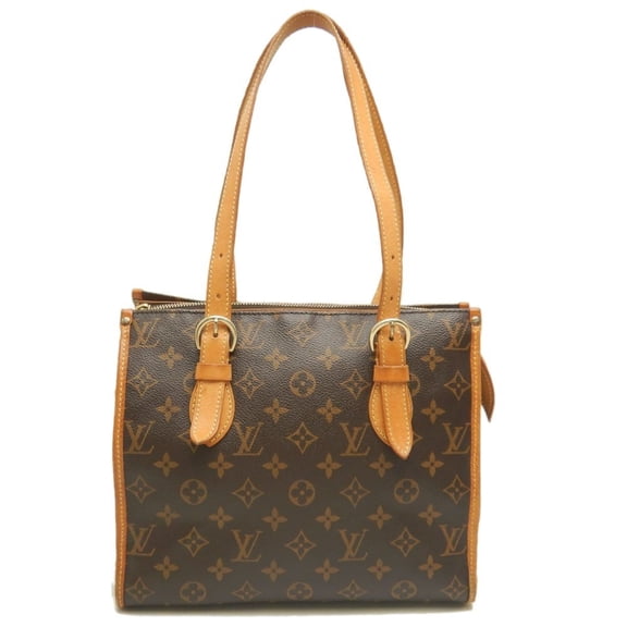Pre-Owned LOUIS VUITTON Monogram Popincourt Au M40007 Tote Bag, Brown, Women's, 253424 (Good)