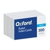 Oxford Ruled Index Cards, 3" x 5", White, 300 pack (10022)