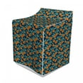 thumbnail image 1 of Orange Blue Washer Cover, Citrus Branches and Leaves, Waterproof Dustproof Decorative Fabric, 29" x 28" x 40", Dark Teal Burnt Orange, by Ambesonne, 1 of 3