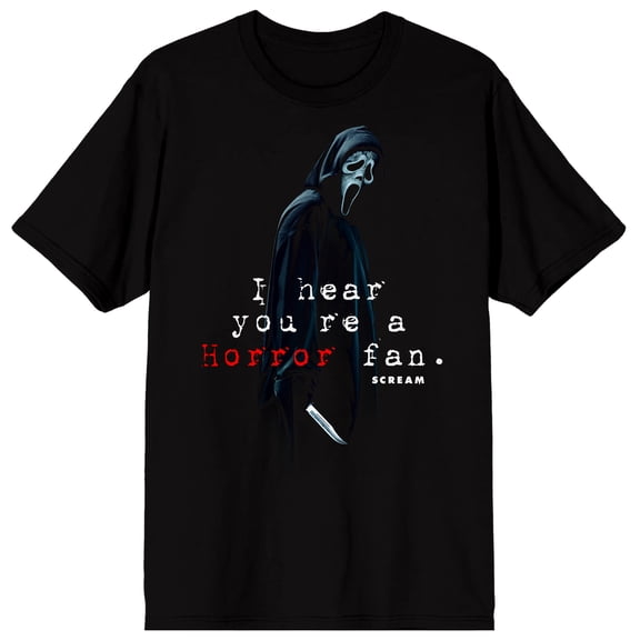 Ghost Face Scream 5 Killer Graphic Tee for Horror Fans-XL