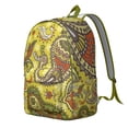 thumbnail image 2 of Paisley Design Student Backpack Bohemian Chic, Durable School College Bookbag with Laptop Compartment, Lightweight Daypack for Campus, Perfect Gift for Women and Teens, 2 of 5